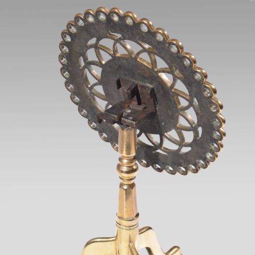 GEORGIAN CAST BRASS TRIVET - ADDITIONAL PHOTO 3
