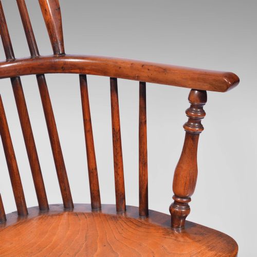 YEW HIGHBACK WINDSOR CHAIR - ADDITIONAL PHOTO 4