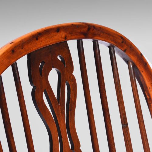 YEW HIGHBACK WINDSOR CHAIR - ADDITIONAL PHOTO 6