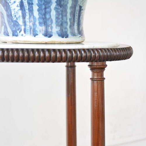 REGENCY ROSEWOOD PEDESTAL JARDINIERE STAND - ADDITIONAL PHOTO 1