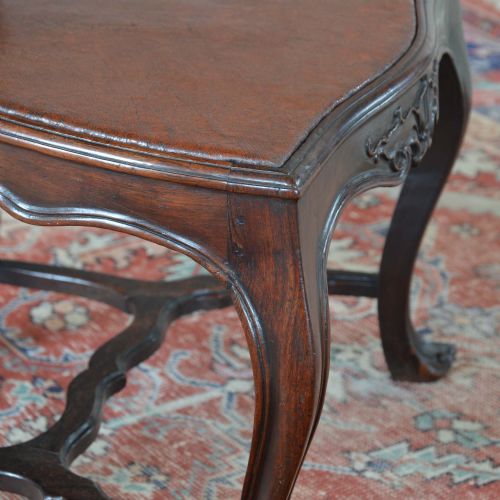 PAIR 18TH CENTURY PORTUGUESE TALLBACK ROSEWOOD SIDE CHAIRS - ADDITIONAL PHOTO 6