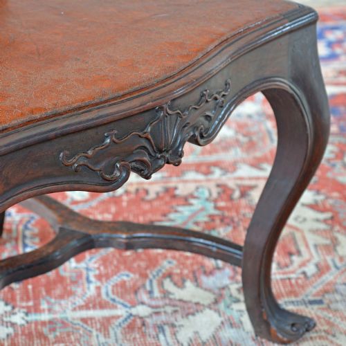 PAIR 18TH CENTURY PORTUGUESE TALLBACK ROSEWOOD SIDE CHAIRS - ADDITIONAL PHOTO 7