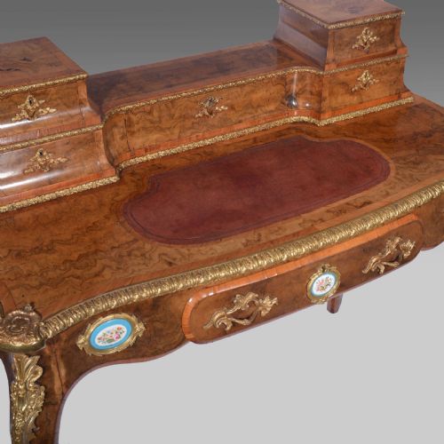 LOUIS XV1 STYLE BUREAU PLAT DESK BY EDWARDS ROBERTS LONDON - ADDITIONAL PHOTO 1