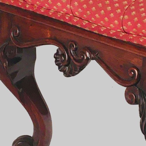 ANGLOINDIAN ROSEWOOD STOOL - ADDITIONAL PHOTO 2