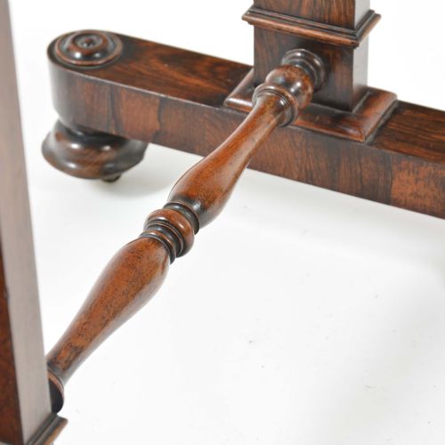 REGENCY ROSEWOOD WRITING DESK - ADDITIONAL PHOTO 4