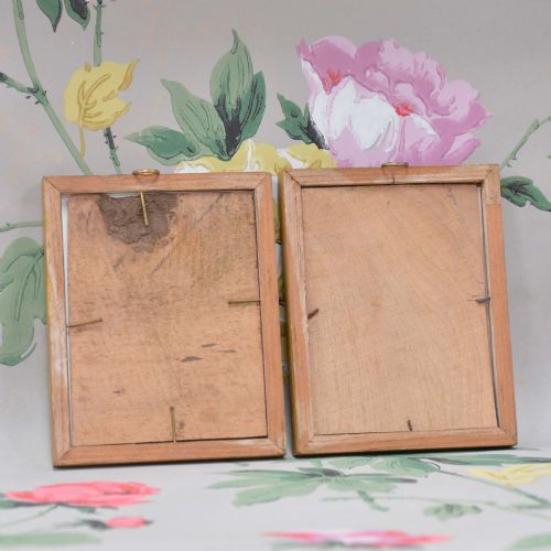 PAIR OF 19TH CENTURY HAND CUT PAPER PORTRAIT SILHOUETTES - ADDITIONAL PHOTO 3