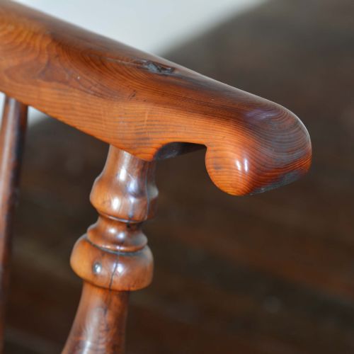 YEW HIGHBACK WINDSOR CHAIR - ADDITIONAL PHOTO 2