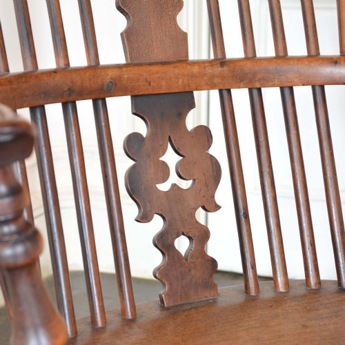 YEW HIGHBACK WINDSOR CHAIR - ADDITIONAL PHOTO 3