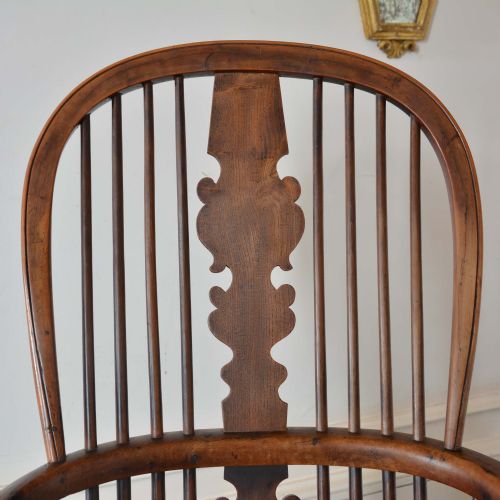 YEW HIGHBACK WINDSOR CHAIR - ADDITIONAL PHOTO 6