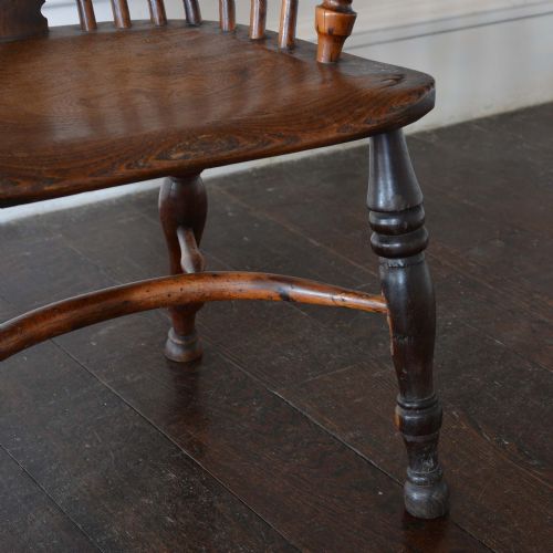 YEW HIGHBACK WINDSOR CHAIR - ADDITIONAL PHOTO 7