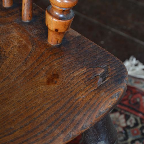 YEW HIGHBACK WINDSOR CHAIR - ADDITIONAL PHOTO 9