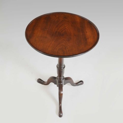 GEORGIAN MAHOGANY TRIPOD TABLE - ADDITIONAL PHOTO 1