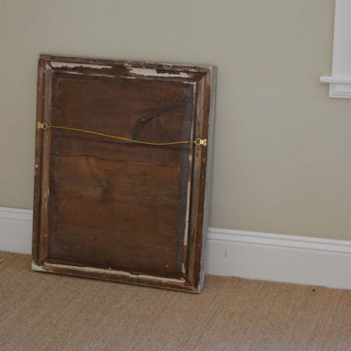 19TH CENTURY PAINTED MIRROR - ADDITIONAL PHOTO 9