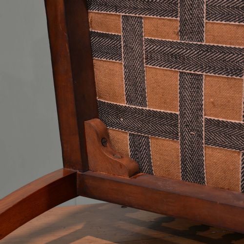SCOTTISH 19TH CENTURY WALNUT ARMCHAIRS BY J T SCOTT EDINBURGH - ADDITIONAL PHOTO 9