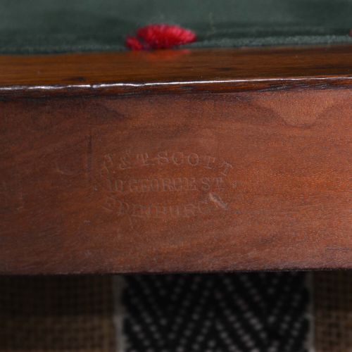 SCOTTISH 19TH CENTURY WALNUT ARMCHAIRS BY J T SCOTT EDINBURGH - ADDITIONAL PHOTO 11