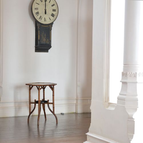 19TH CENTURY ENGLISH BAMBOO LACQUERED TABLE - ADDITIONAL PHOTO 3
