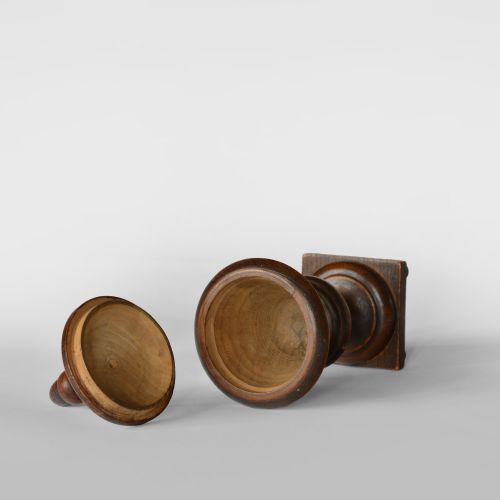 TREEN FRUITWOOD CAMPANA URN - ADDITIONAL PHOTO 3