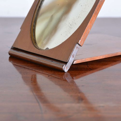 PORTABLE WALNUT CAMPAIGN KIT SHAVING MIRROR - ADDITIONAL PHOTO 1