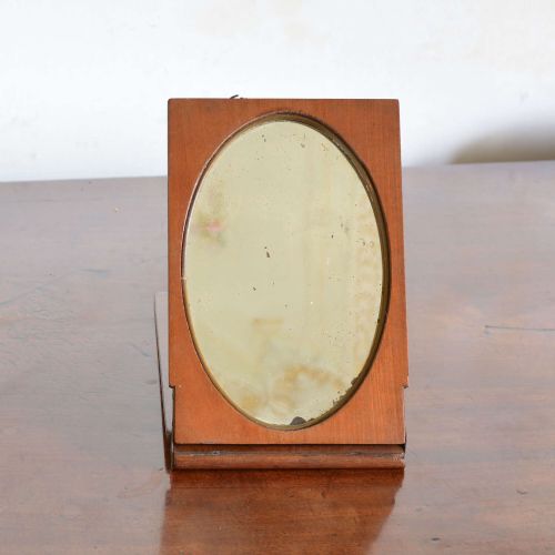 PORTABLE WALNUT CAMPAIGN KIT SHAVING MIRROR - ADDITIONAL PHOTO 4