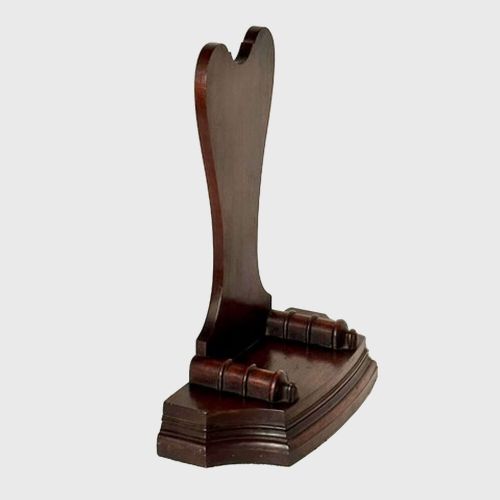 GEORGIAN MAHOGANY PLATE OR TRAY STAND - ADDITIONAL PHOTO 1