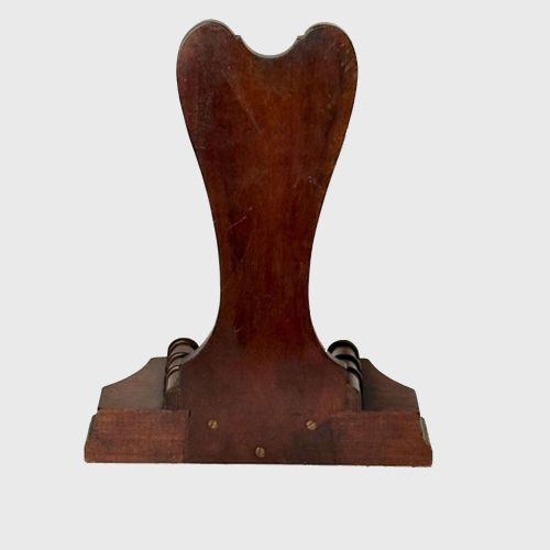GEORGIAN MAHOGANY PLATE OR TRAY STAND - ADDITIONAL PHOTO 2