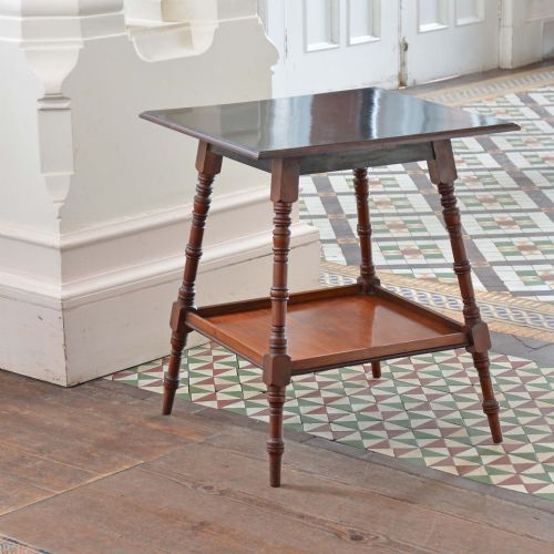 AESTHETIC MOVEMENT WALNUT TABLE