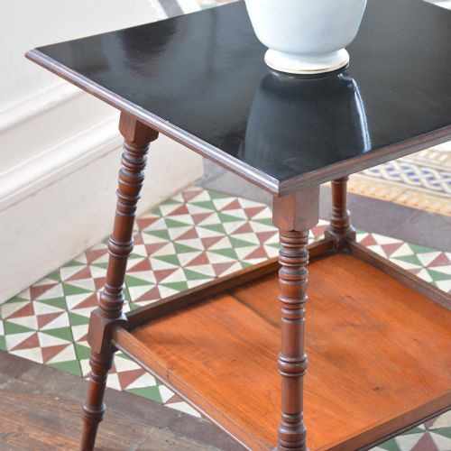 AESTHETIC MOVEMENT WALNUT TABLE - ADDITIONAL PHOTO 3