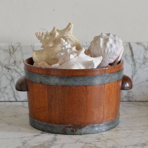 19TH CENTURY COOPERED OYSTER BUCKET - ADDITIONAL PHOTO 5
