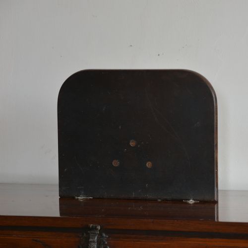 CARVED RED WALNUT CORBEL WALL BRACKET - ADDITIONAL PHOTO 7