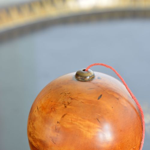 20TH CENTURY ART DECO KARELIAN BIRCH STRING BALL - ADDITIONAL PHOTO 8