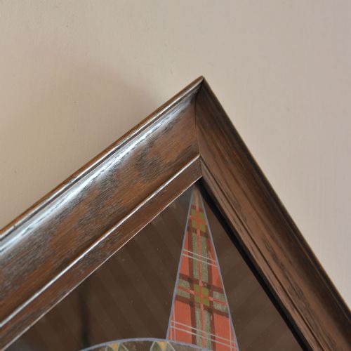 SCOTTISH REVERSE GLASS PAINTED GAMES BOARD - ADDITIONAL PHOTO 7