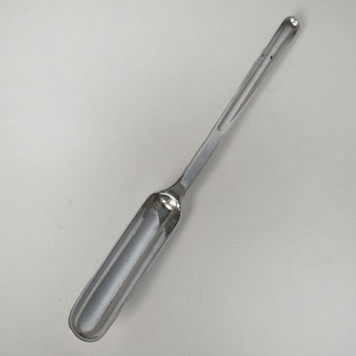 19th Century Jonathan Hayne Silver Marrow Scoop, 1833