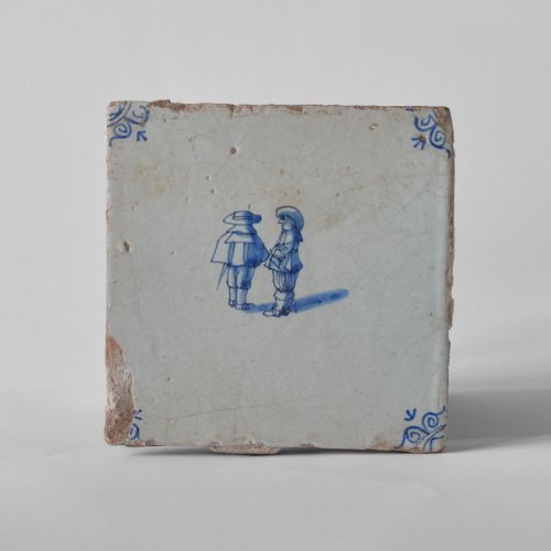 18th century Delft tile