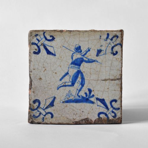 17th Century Delft Tile