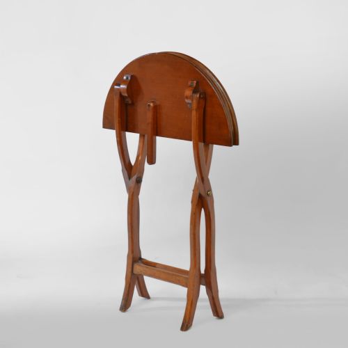 19th century mahogany campaign table