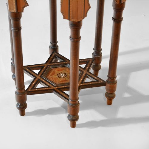 HEXAGONAL DAMASCUS TABLE - ADDITIONAL PHOTO 3