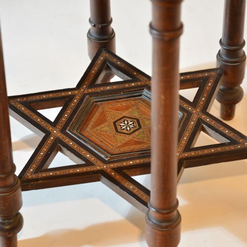 HEXAGONAL DAMASCUS TABLE - ADDITIONAL PHOTO 4