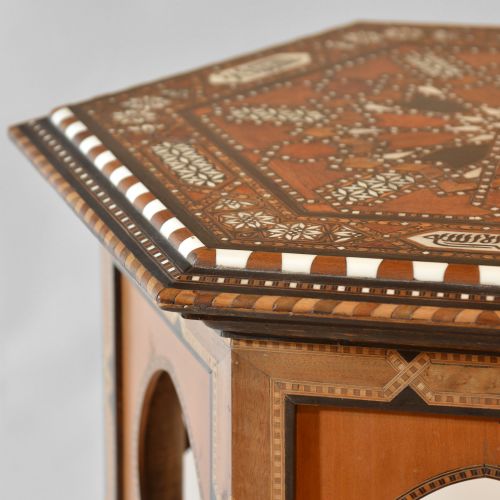 HEXAGONAL DAMASCUS TABLE - ADDITIONAL PHOTO 5