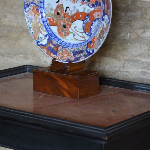 GEORGIAN MAHOGANY PLATE STAND - ADDITIONAL PHOTO 6
