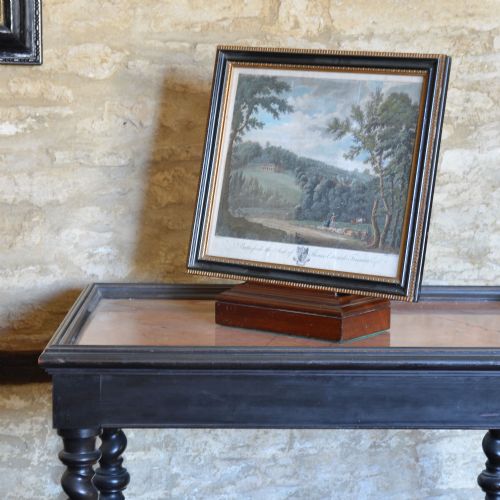 19TH CENTURY MAHOGANY TRAY PICTURE OR PLATE STA - ADDITIONAL PHOTO 2