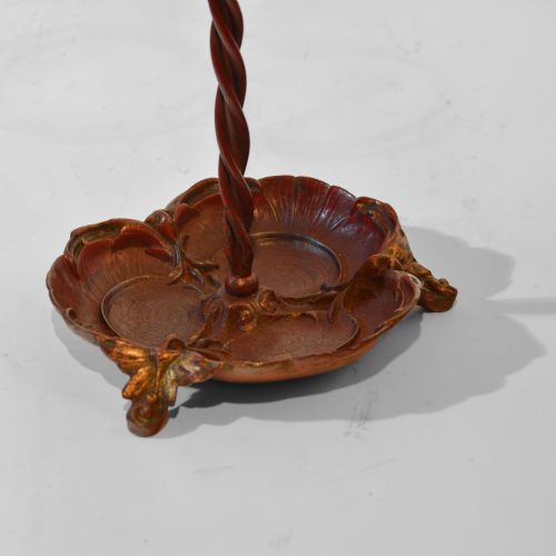 19TH CENTURY PAINTED CAST IRON UMBRELLA OR STICK STAND - ADDITIONAL PHOTO 2