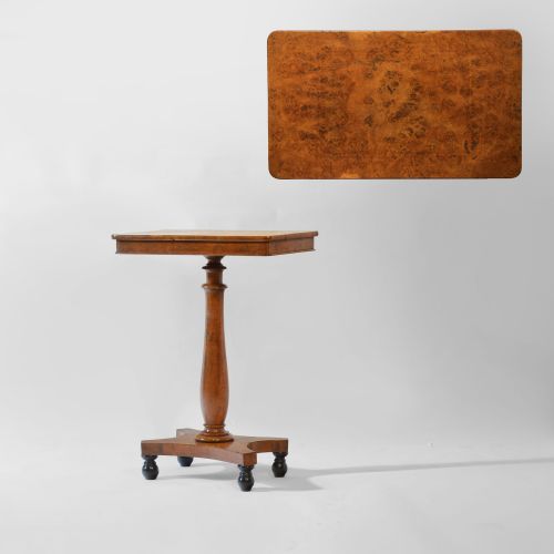 19TH CENTURY POLLARD OAK CENTRE TABLE