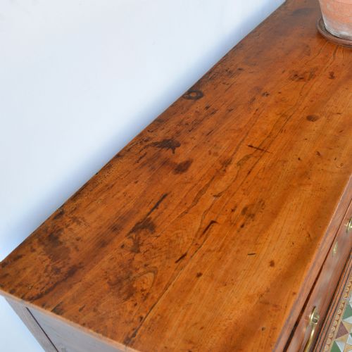 GEORGIAN ELM DRESSER BASE - ADDITIONAL PHOTO 14