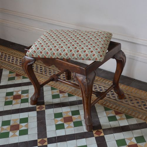 19TH CENTURY CONTINENTAL WALNUT STOOL - ADDITIONAL PHOTO 8