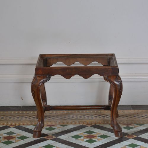 19TH CENTURY CONTINENTAL WALNUT STOOL - ADDITIONAL PHOTO 9