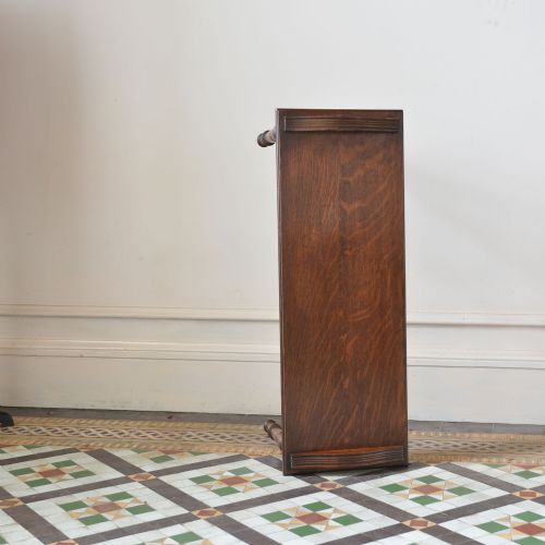 AESTHETIC MOVEMENT OAK BENCH OR WINDOW SEAT - ADDITIONAL PHOTO 6