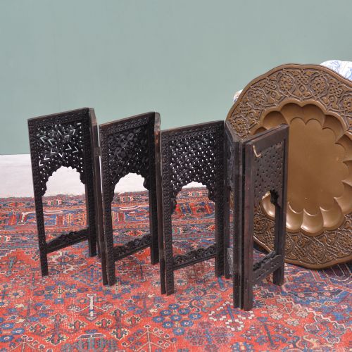 ANGLO INDIAN HOSHIARPUR TRAY TOP TABLE - ADDITIONAL PHOTO 9