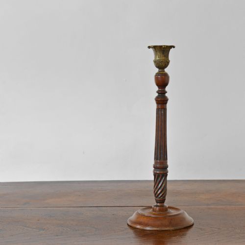 Georgian Mahogany Candlestick