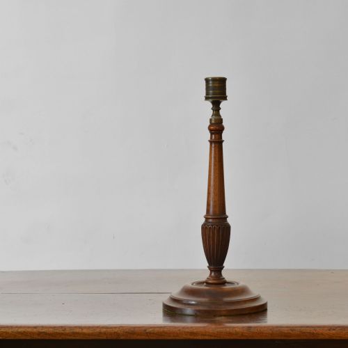 Georgian Mahogany Candlestick