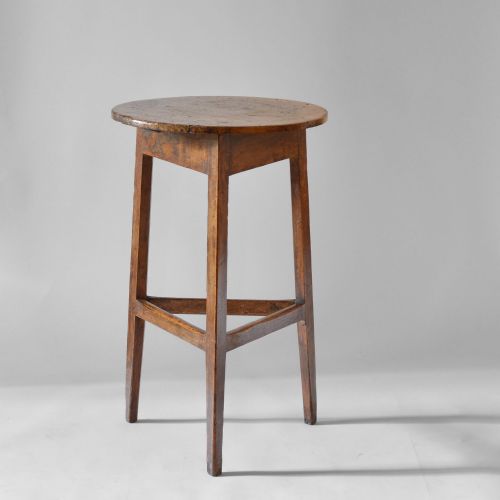 Georgian Vernacular Painted Pine Cricket Table